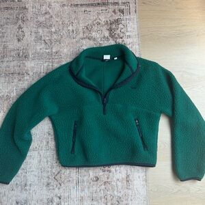 Aritzia TNA XS polar half zip fleece pullover
